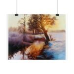 Landscape Poster with a tree - Image 22