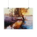 Landscape Poster with a tree - Image 33