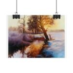 Landscape Poster with a tree - Image 93