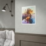 Landscape Poster with a tree - Image 59