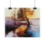 Landscape Poster with a tree - Image 97
