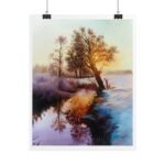 Landscape Poster with a tree - Image 129
