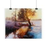 Landscape Poster with a tree - Image 17
